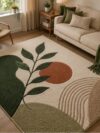 Modern Geometric Wool Rug